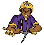 Miner Mint Hill Middle mascot logo